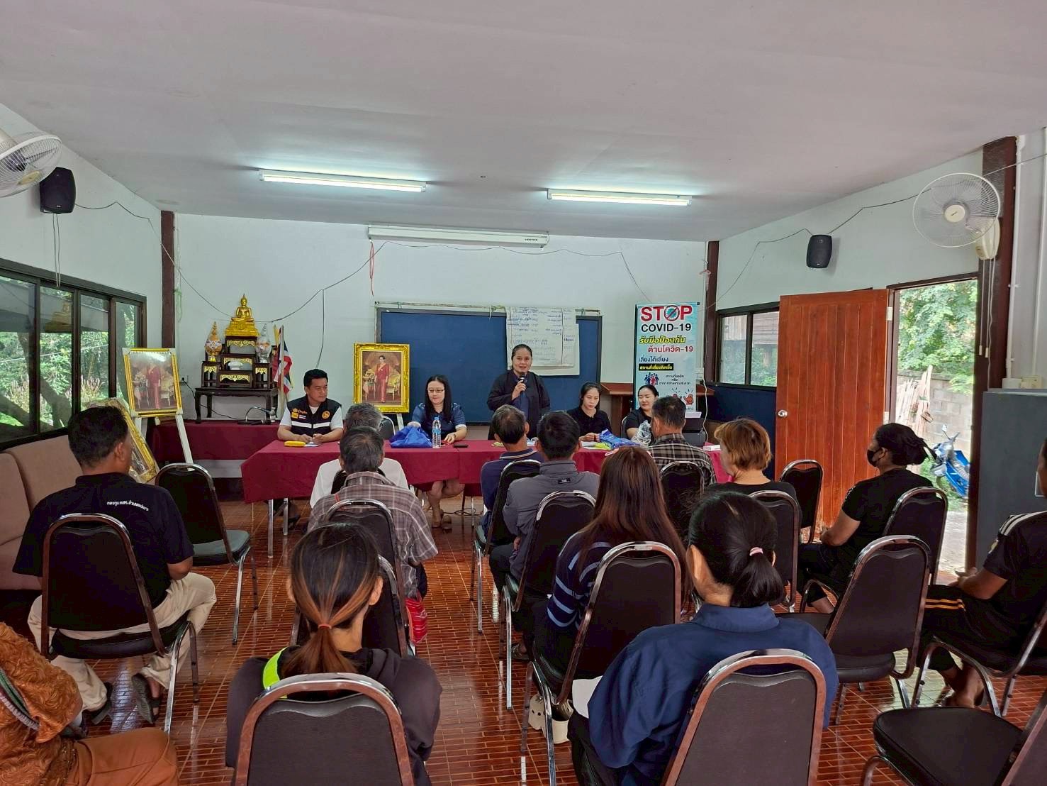 📢พช.เเม่เมาะ : ติดตามสนับสนุนการดำเนินงานโครงการแก้ไขปัญหาความยากจน (กข.คจ.) 