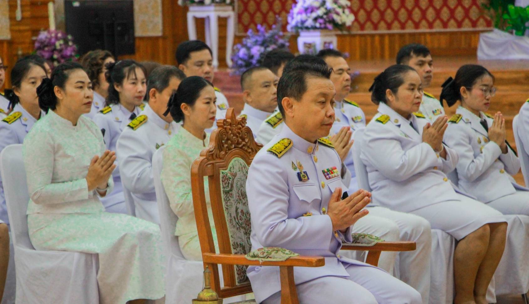 พช.แม่เมาะ : ร่วมกิจกรรมเฉลิมพระเกียรติสมเด็จพระนางเจ้าฯ พระบรมราชินี เนื่องในโอกาสเฉลิมพระชนมพรรษา 4 รอบ 3 มิถุนายน 2569